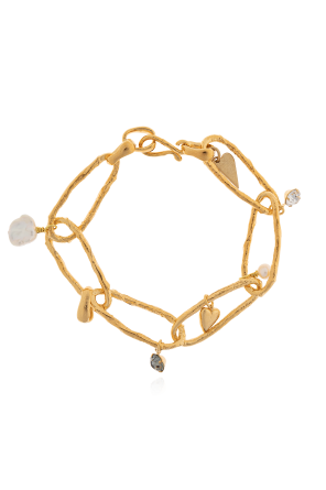 Gold Brass bracelet Saint Laurent - Vitkac France